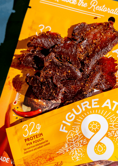 Spiced Grass Fed & Finished Beef Biltong
